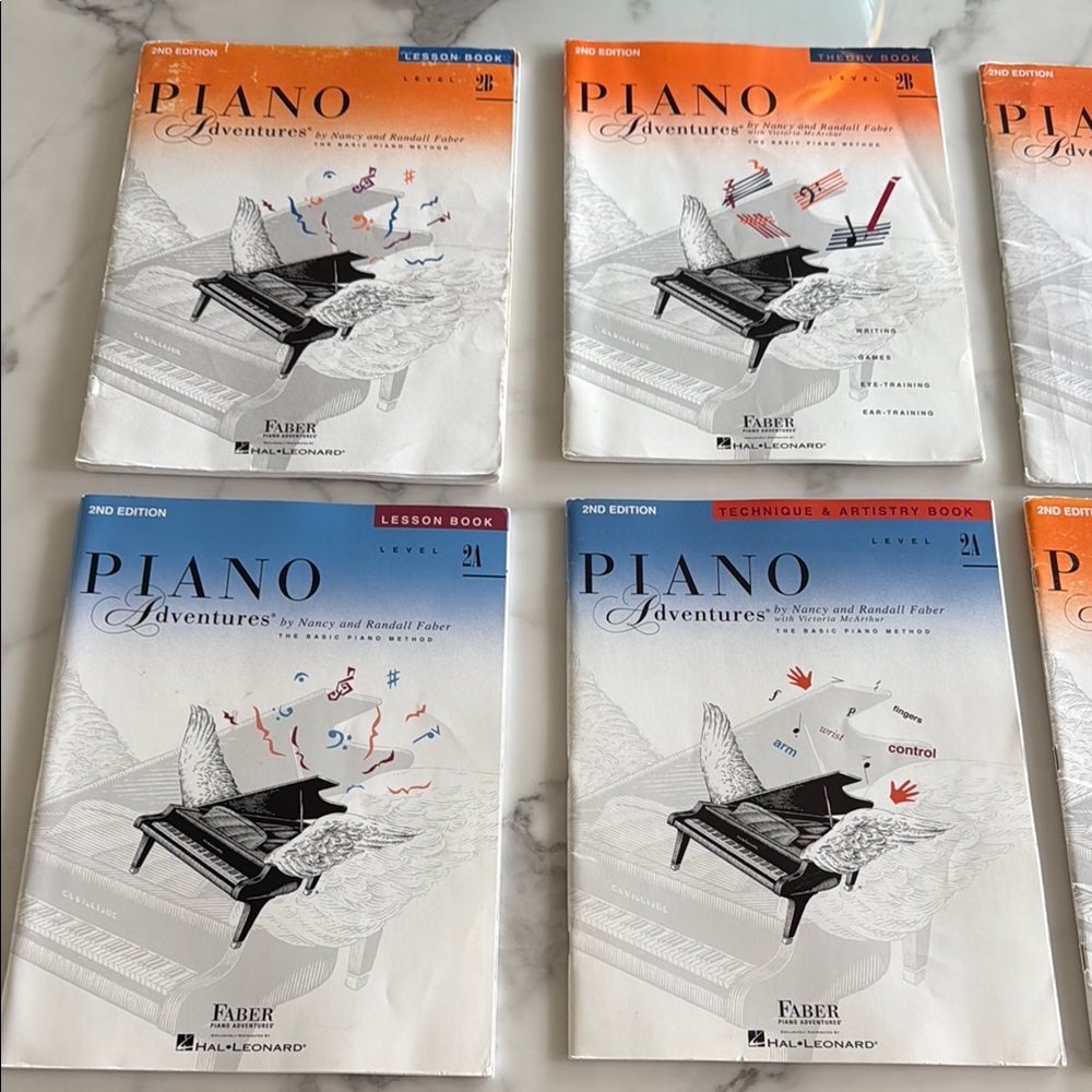 Piano Adventures Lesson and Technique Books - Multicolor